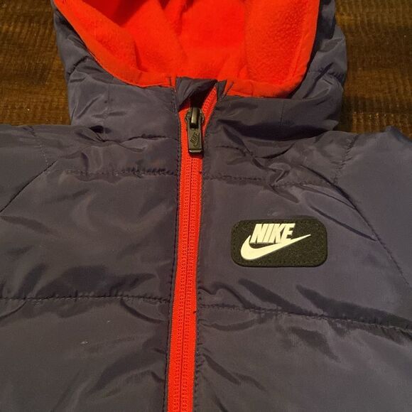 Nike Infant Snowsuit - Blue and Red 6 month - Picture 2 of 7